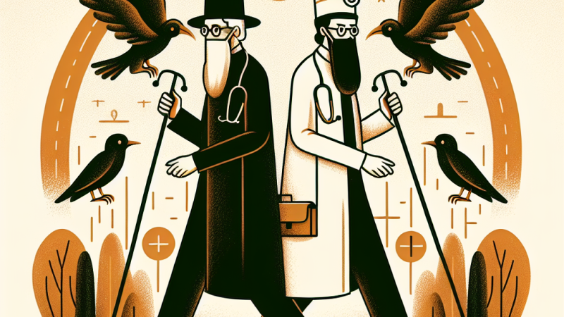 Lekarz - zawód czy misja? "Dżuma" i "Zdążać przed Panem Bogiem"