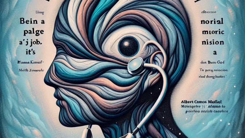 Lekarz: Zawód czy misja? Analiza na podstawie "Dżumy" Alberta Camusa i "Zdążyć przed Panem Bogiem" Hanny Krall