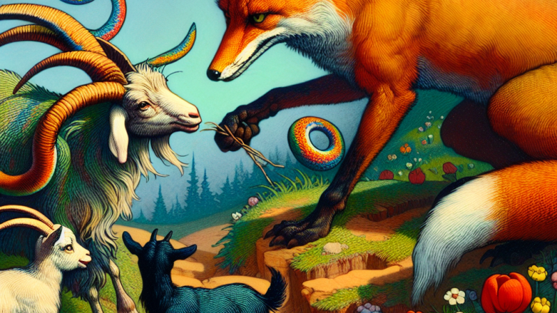 Lis i kozioł - analiza i interpretacja bajki Mickiewicza