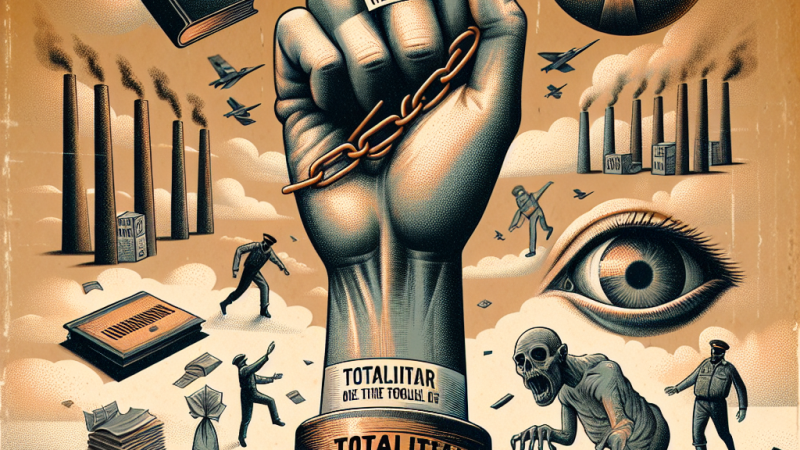 Literacka ocena systemów totalitarnych na przykładzie powieści "Rok 1984" George’a Orwella