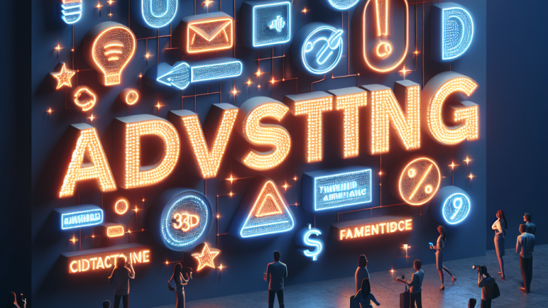 Litery przestrzenne świetlne jako skuteczna forma reklamy