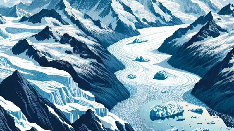 Lodowce górskie i lądolody: analiza i charakterystyka.