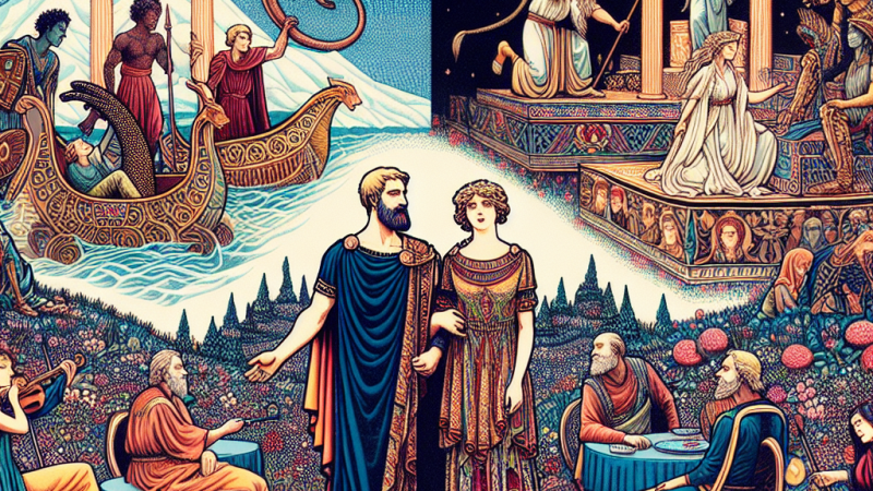 Losy Orfeusza i Eurydyki, jak by potoczyły się, gdyby muzyk nie obejrzał się, wychodząc z podziemi