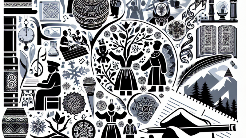 Ludowe zwyczaje i sposób ich ukazywania w literaturze