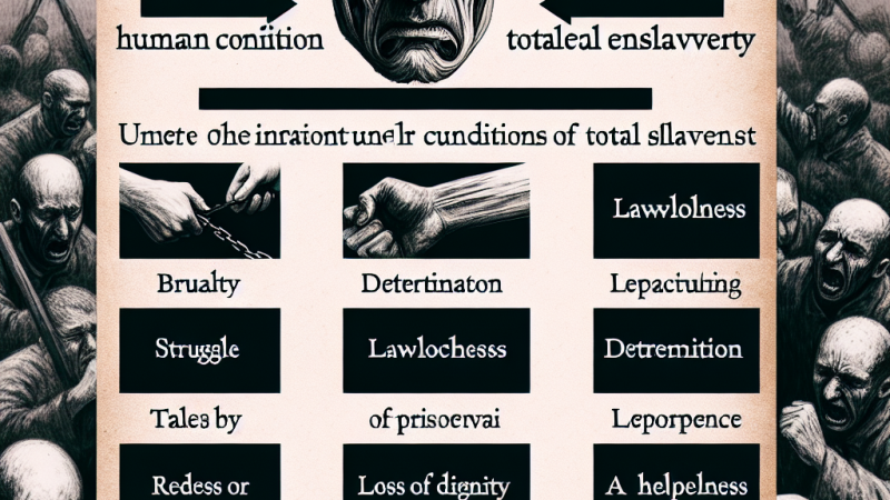 Ludzkie postawy w sytuacjach całkowitego zniewolenia – analiza problemu na podstawie książki Grudzińskiego pt. „Inny świat” oraz opowiadań Tadeusza Borowskiego