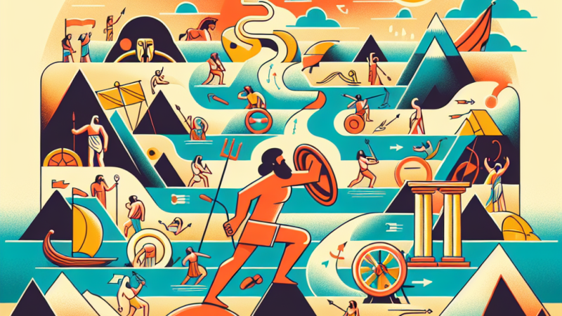 Ludzkie życie jako podróż "Odyseja" Homera.