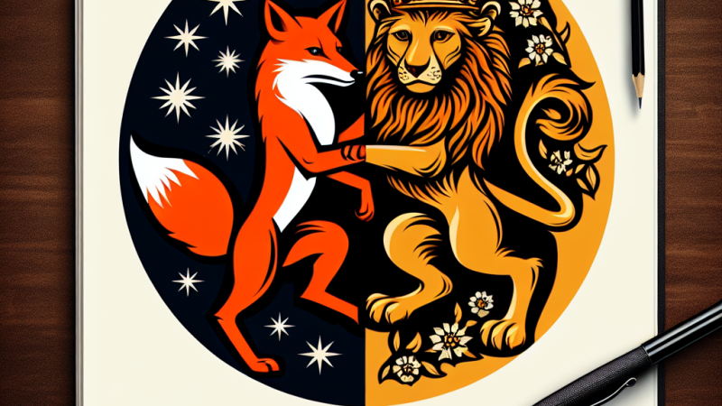 „Macie bowiem wiedzieć, że są dwa sposoby walczenia – trzeba być lisem i lwem” – interpretacja motta Konrada Wallenroda