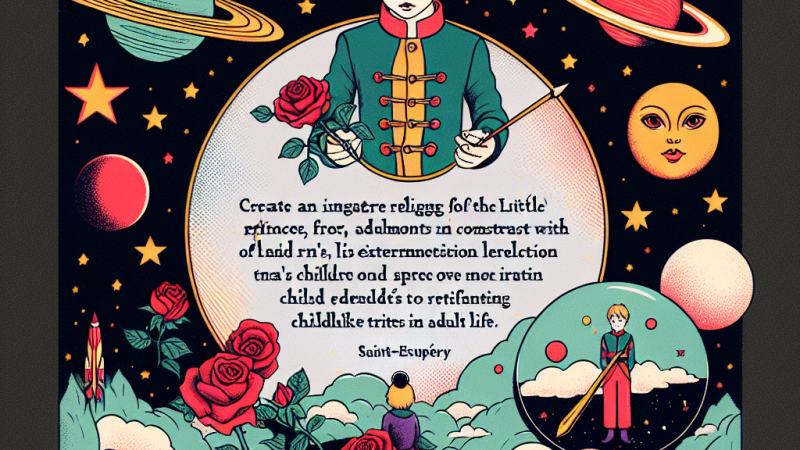 "Mały Książę" - szczegółowe opracowanie