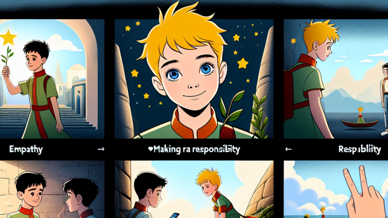 Mały Książę jako wzór dla młodzieży.