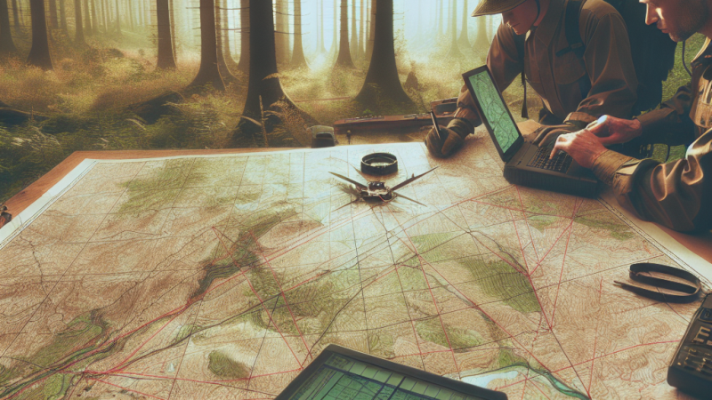 Mapy leśne w leśnictwie: ich znaczenie i zastosowanie