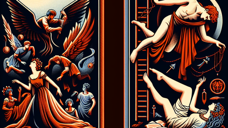 Marzenia uskrzydlają, ale czasem są niebezpieczne. Jak marzenia wpłynęły na Balladynę z książki Juliusza Słowackiego oraz Ikara z mitu "Dedal i Ikar".