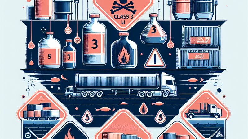 Materiały ciekłe zapalne - klasa 3 ADR