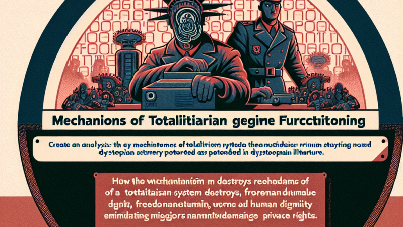 Mechanizmy funkcjonowania systemu totalitarnego