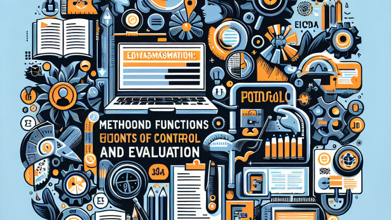 Metody i funkcje kontroli oraz oceny