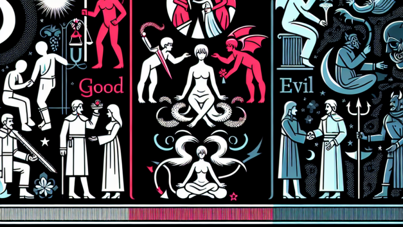 Między dobrem a złem – człowiek w obliczu wyborów moralnych na podstawie "Lalki" Prusa, innego utworu literackiego oraz wybranych kontekstów