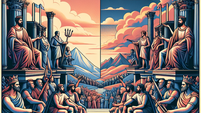 Między odpowiedzialnością a tyranią. Różne obrazy władców w literaturze: „Antygona” i „Król Edyp”