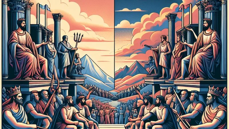 Między odpowiedzialnością a tyranią. Różne obrazy władców w literaturze: „Antygona” i „Król Edyp”