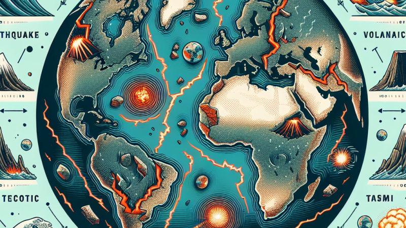 Miejsca zagrożone przez geologiczne niebezpieczeństwa.