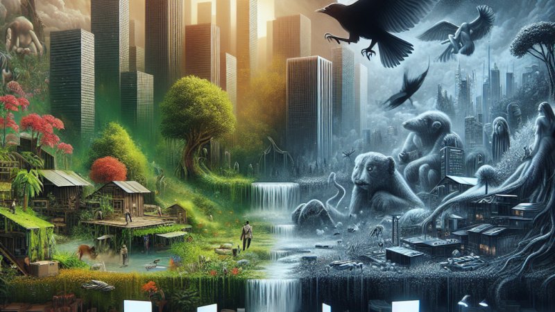 Miejsce rozwoju - przestrzeń upadku