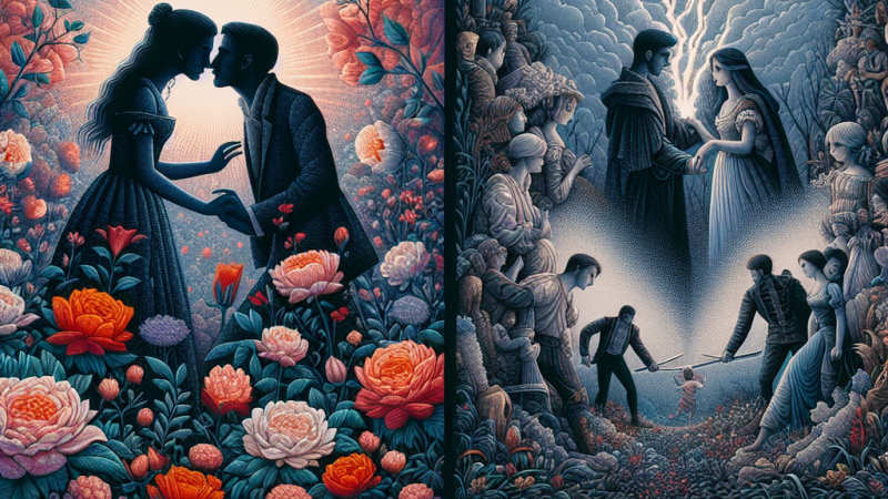 Miłość inspiruje, ale czasem podcina skrzydła - analiza utworów literackich w kontekście