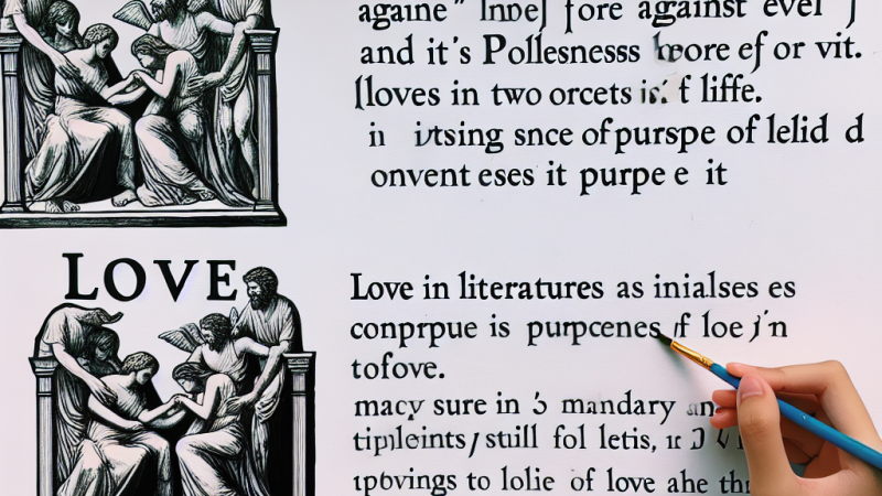 Miłość jako siła ocalająca przed złem i jej bezsilność wobec niego – analiza na podstawie dwóch lektur obowiązkowych i dwóch kontekstów