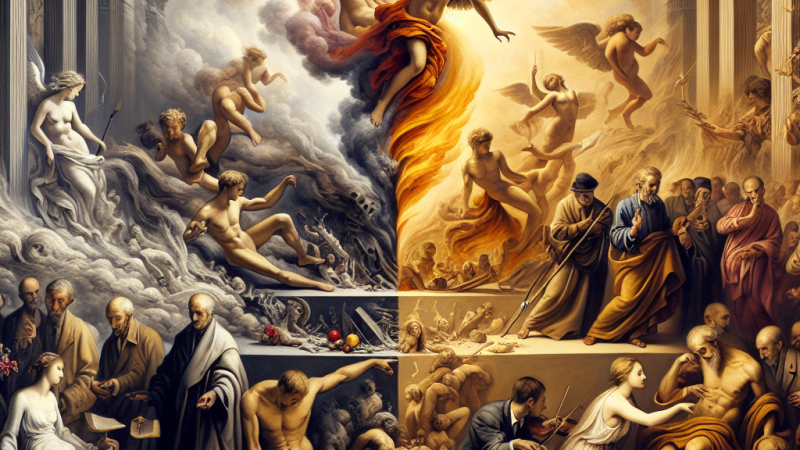 Miłość jako uczucie budujące i niszczące: "Lalka" i "Quo Vadis"