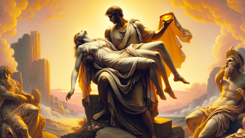 Miłość potężniejsza, niż śmierć. Analiza na podstawie "Mitologii" Jana Parandowskiego.