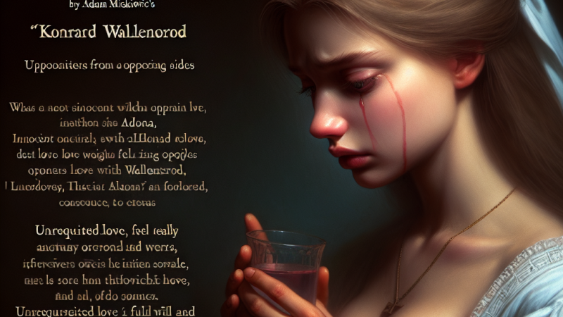 Miłość tragizmem? Obraz uczucia w "Konradzie Wallenrodzie