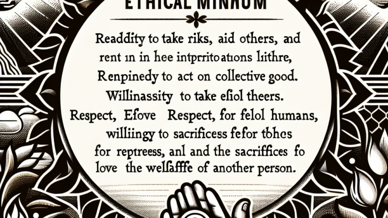 Minimum etyczne i zasady moralne w "Dżumie" i dwóch innych lekturach