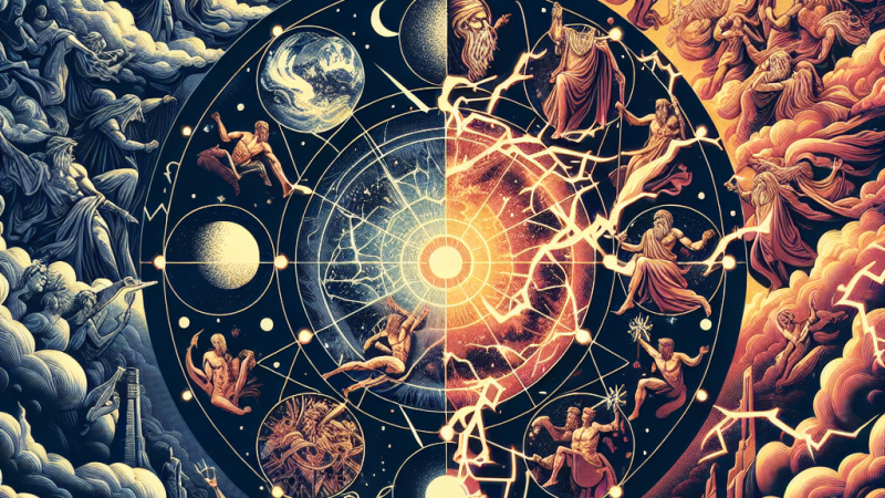 "Mit o powstaniu świata" - plan wydarzeń