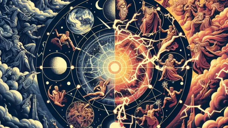 "Mit o powstaniu świata" - plan wydarzeń