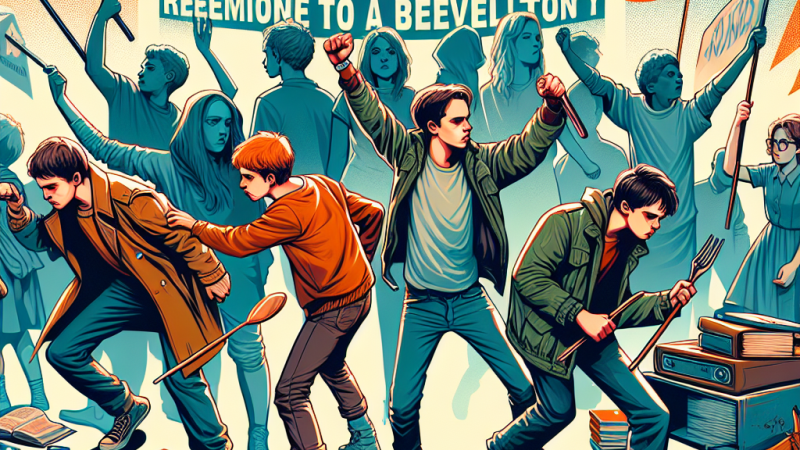 Młodość jako czas buntu: "Przedwiośnie" i wybrana lektura obowiązkowa w kontekście.