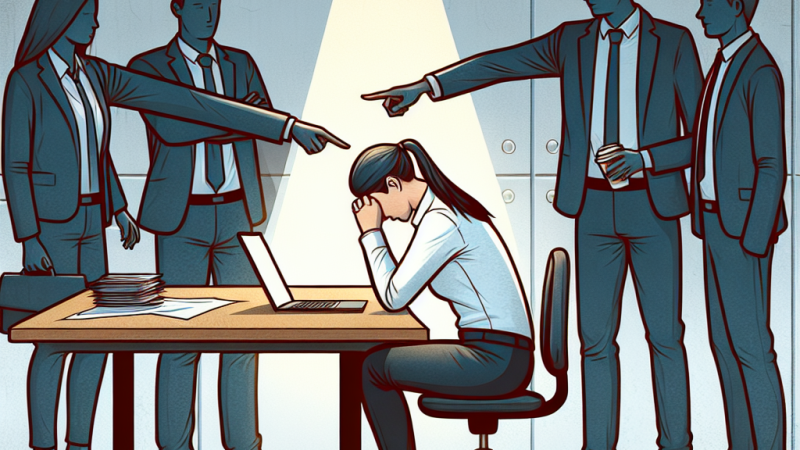 Mobbing - Przemoc w środowisku pracy