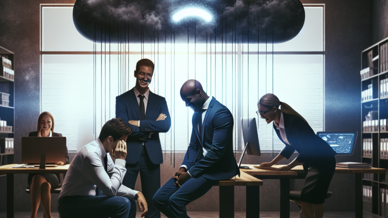 Mobbing w miejscu pracy: problem, skutki, przeciwdziałanie