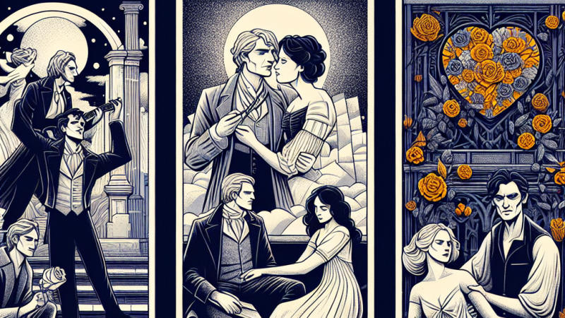 Model romantcznej miłości w utworach J.W.Goethego,A.Mickiewicza i J.Słowackiego.