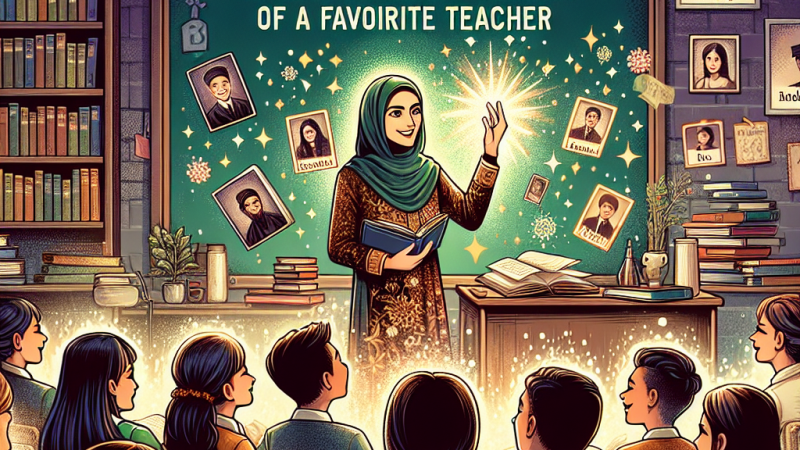 Mój ulubiony nauczyciel - wspomnienie autobiograficzne