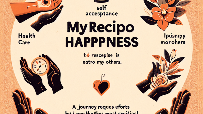 Moja recepta na szczęście.