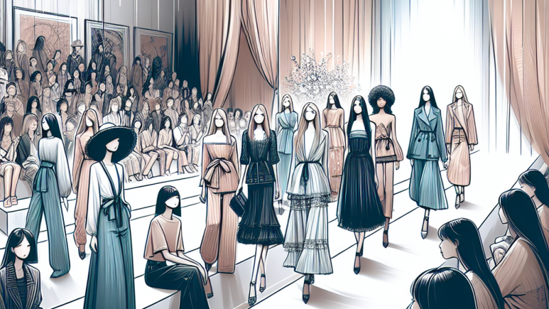 Moje wrażenia z pokazu mody - wpis na blogu.