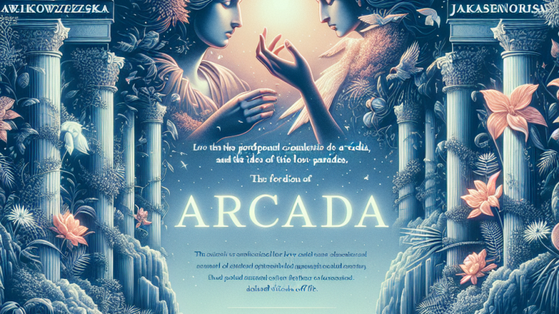 Motyw Arkadii w "Laurze i Filonie" Marii Pawlikowskiej- Jasnorzewskiej