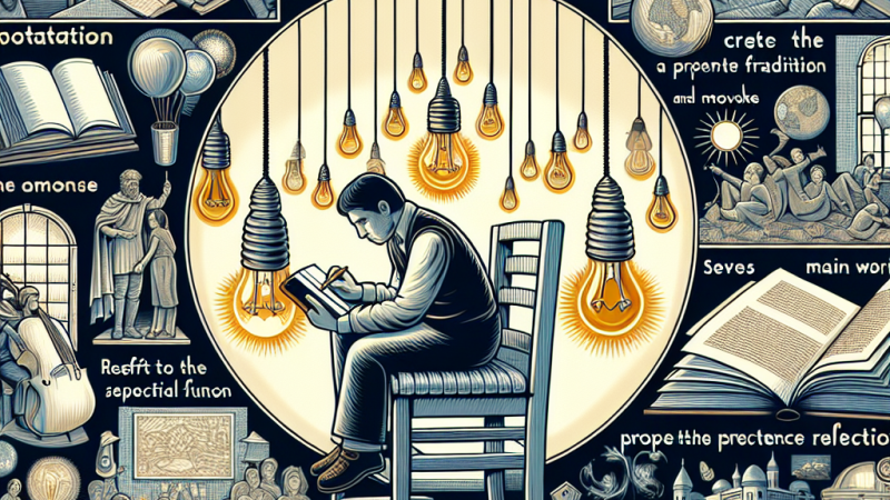 Motyw literacki jako odwołanie do tradycji literackiej i jego rola w kreacji świata przedstawionego w utworze