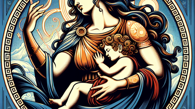 Motyw matczynej miłości w mitologii greckiej i stworzeniu świata