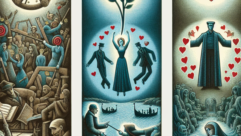 Motyw miłości w wybranych przez was lekturach w epoce pozytywizmu i romantyzmu