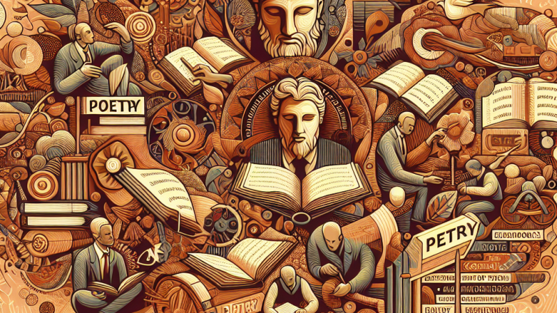 Motyw roli poety i poezji na przestrzeni różnych epok literackich i historycznych.