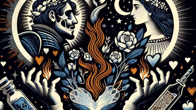 Motyw tragicznej miłości Romea i Julii