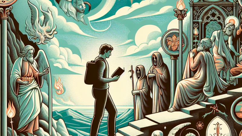 Motyw wędrówki w "Boskiej Komedii".