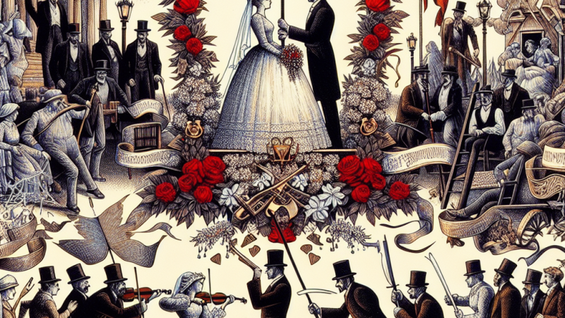 Motyw wesela i jego znaczenie w kreacji świata przedstawionego. Omów zagadnienie na podstawie Wesela Stanisława Wyspiańskiego. W swojej odpowiedzi uwzględnij również wybrany kontekst.