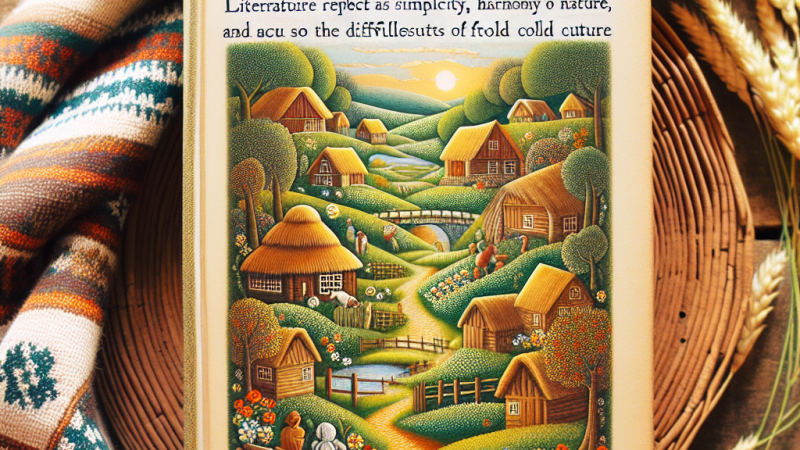 Motyw wsi w literaturze.