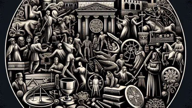 Motyw zbrodni i kary w literaturze oraz konteksty z epok