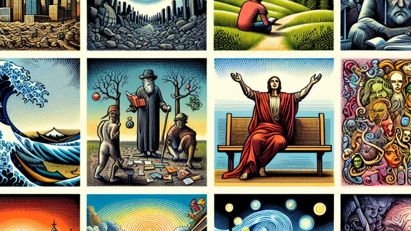 Motywy literackie - na przykładach utworów literackich