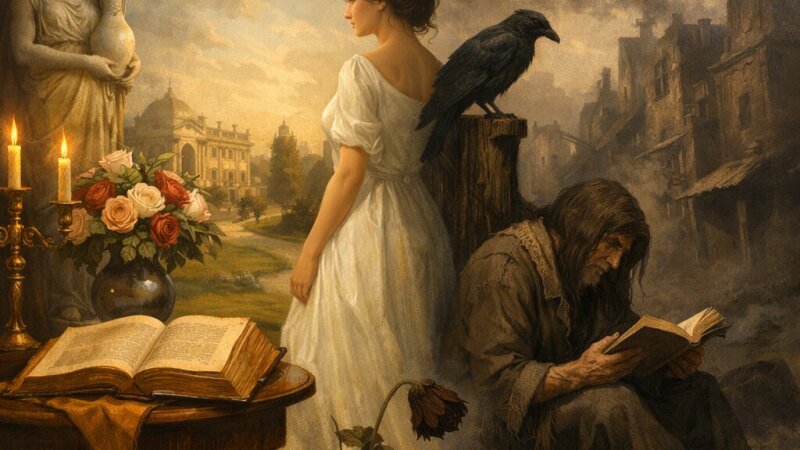 Można powiedzieć, że w „Zwierciadle Kultury” mamy do czynienia z ambiwalencją tradycyjnych wartości estetycznych: brzydota staje się pięknem, pustka – pełnią, nędza – wielkością. W ten sposób tworzy się świat skonstruowany poza...